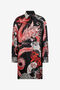 RC Short dress black with red and white dragon print RC Short dress black with red and white dragon print NERO/BIANCO/ROSSO VQT160-OZP75