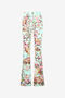RC Pants With Oriental Bird Print Blue/Pink VKJ221-DAP76