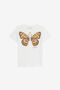 JU T-shirt avec imprimé papillon JU T-shirt avec imprimé papillon MILKY WHITE VJT62E-JD001