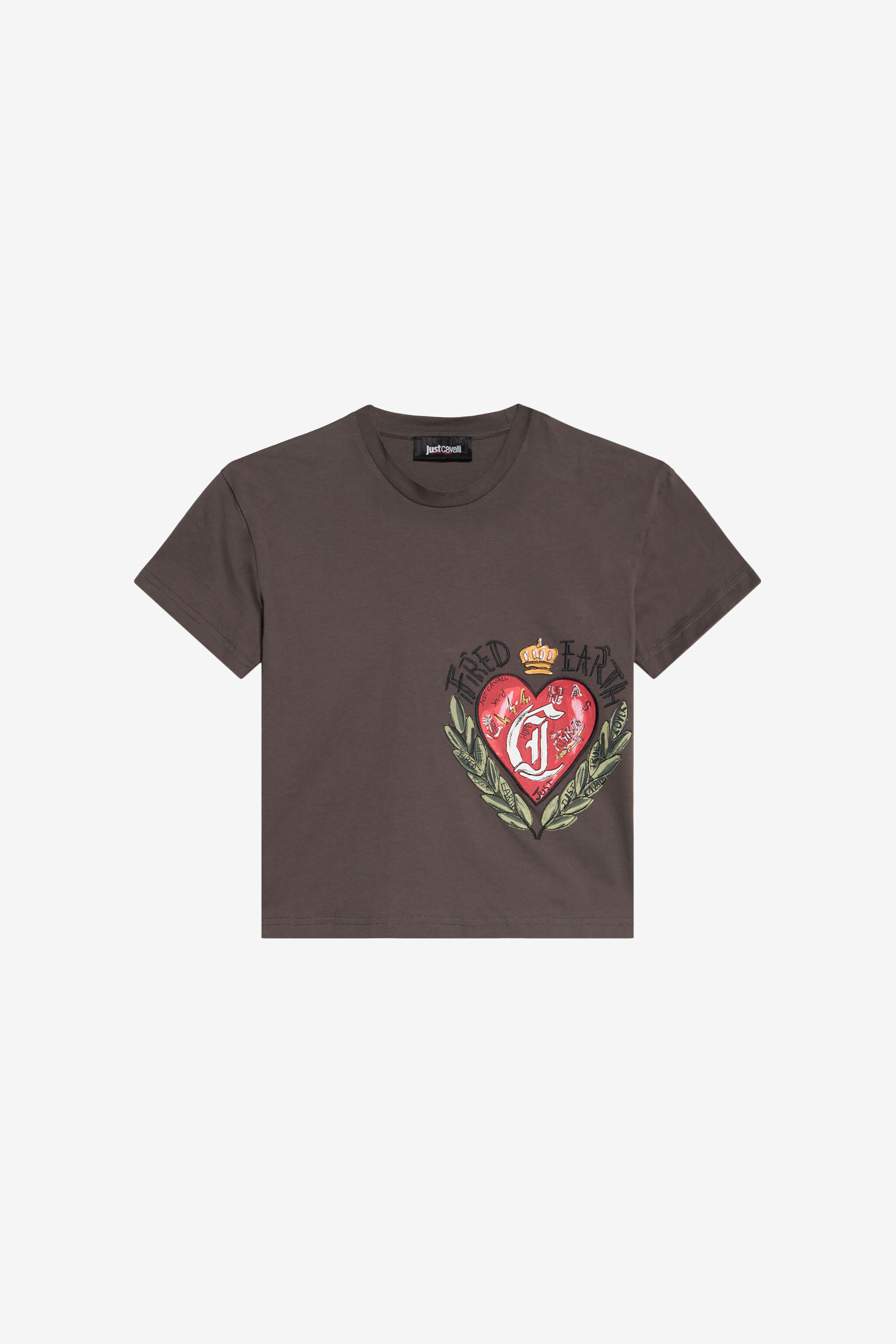 JC Heart Graphic T-Shirt JC Heart Graphic T-Shirt GREY XFT66Z-CF065