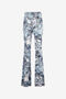 JC Flared Pants With All-Over Print JC Flared Pants With All-Over Print Light blue UFT086-UF125