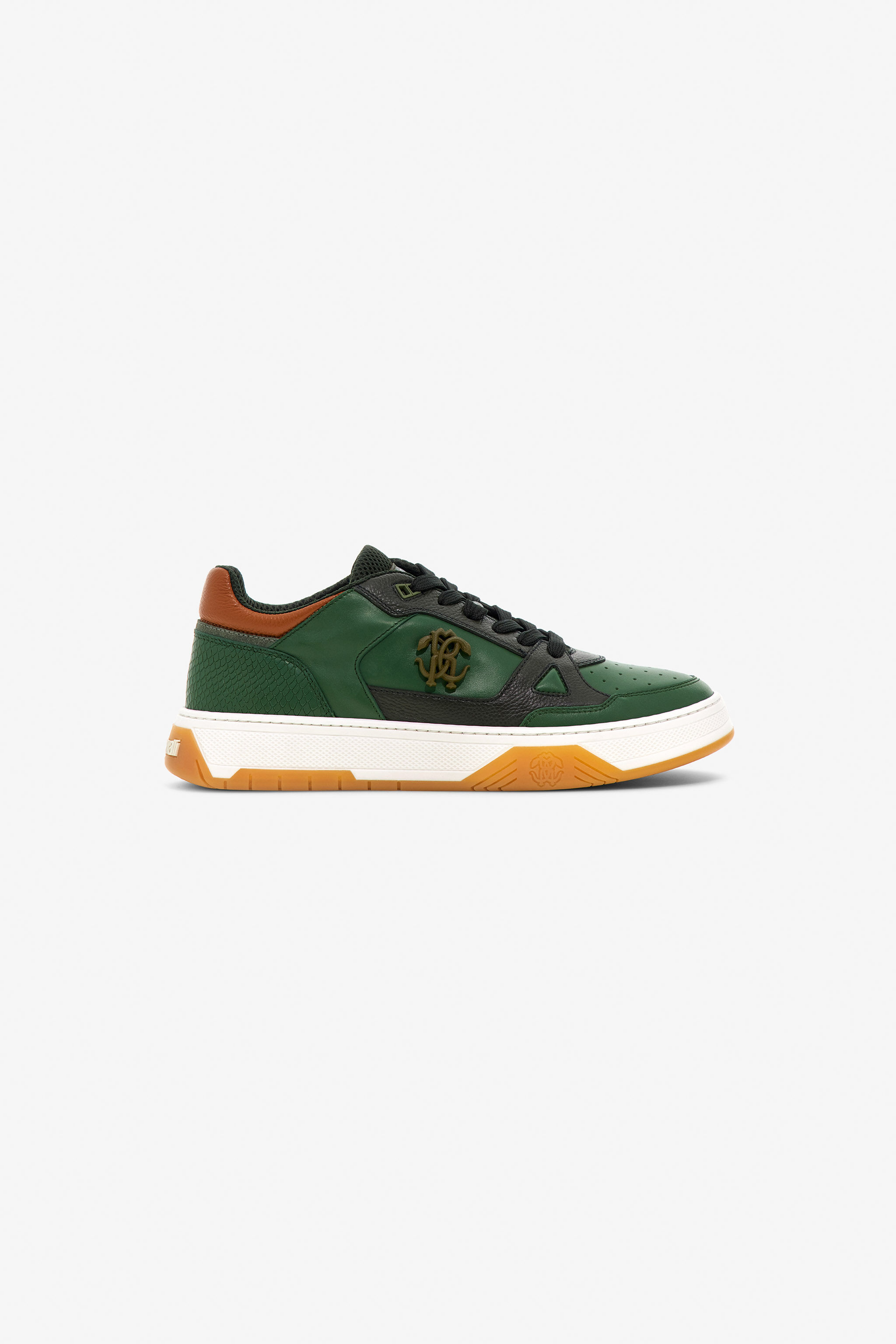 RC RC logo Sneakers RC RC logo Sneakers Dark green SRS045-PZA01