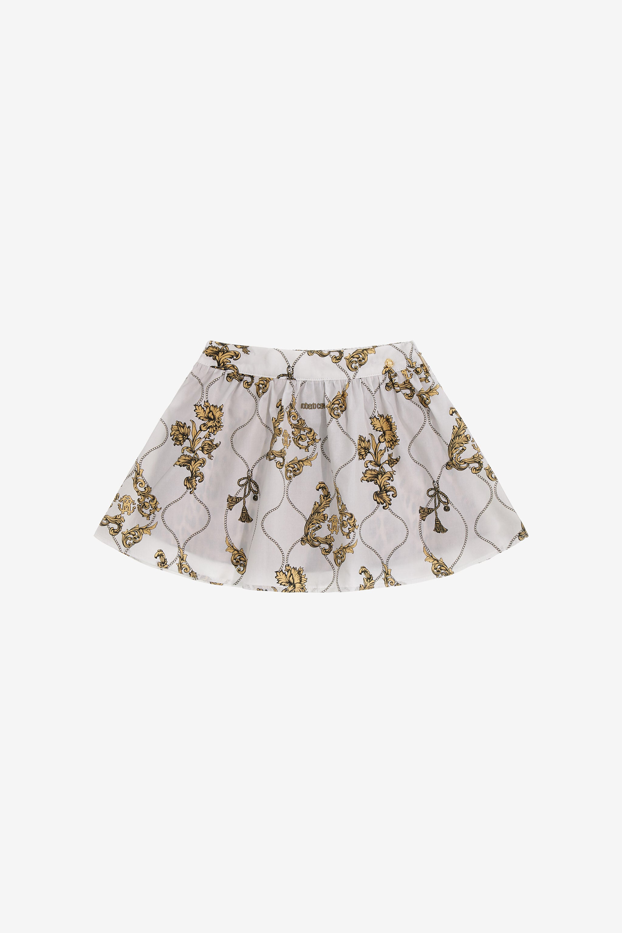 JU Printed skirt JU Printed skirt White SJT301-4FI69