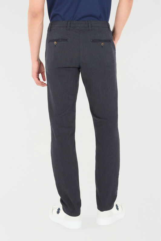 RC Pantalon En Coton Stretch Bleu foncé POT20A-DJ001