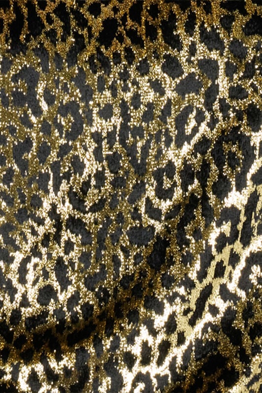 RC Glossy Silk Animal-Print Kimono Dress RC Glossy Silk Animal-Print Kimono Dress BLACK/GOLD WKT180-FT061