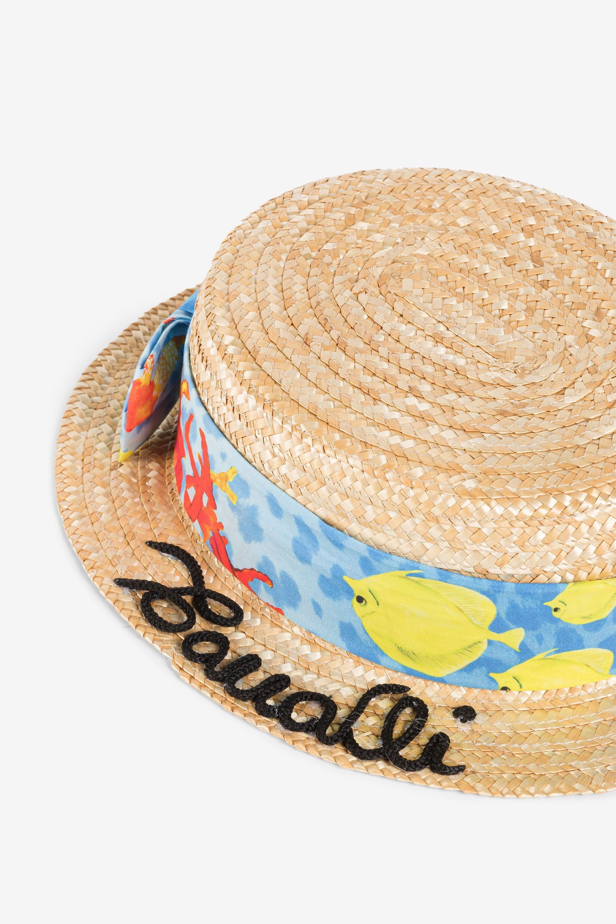 JU Bow-detail sun hat JU Bow-detail sun hat Beige QJI013-AB013