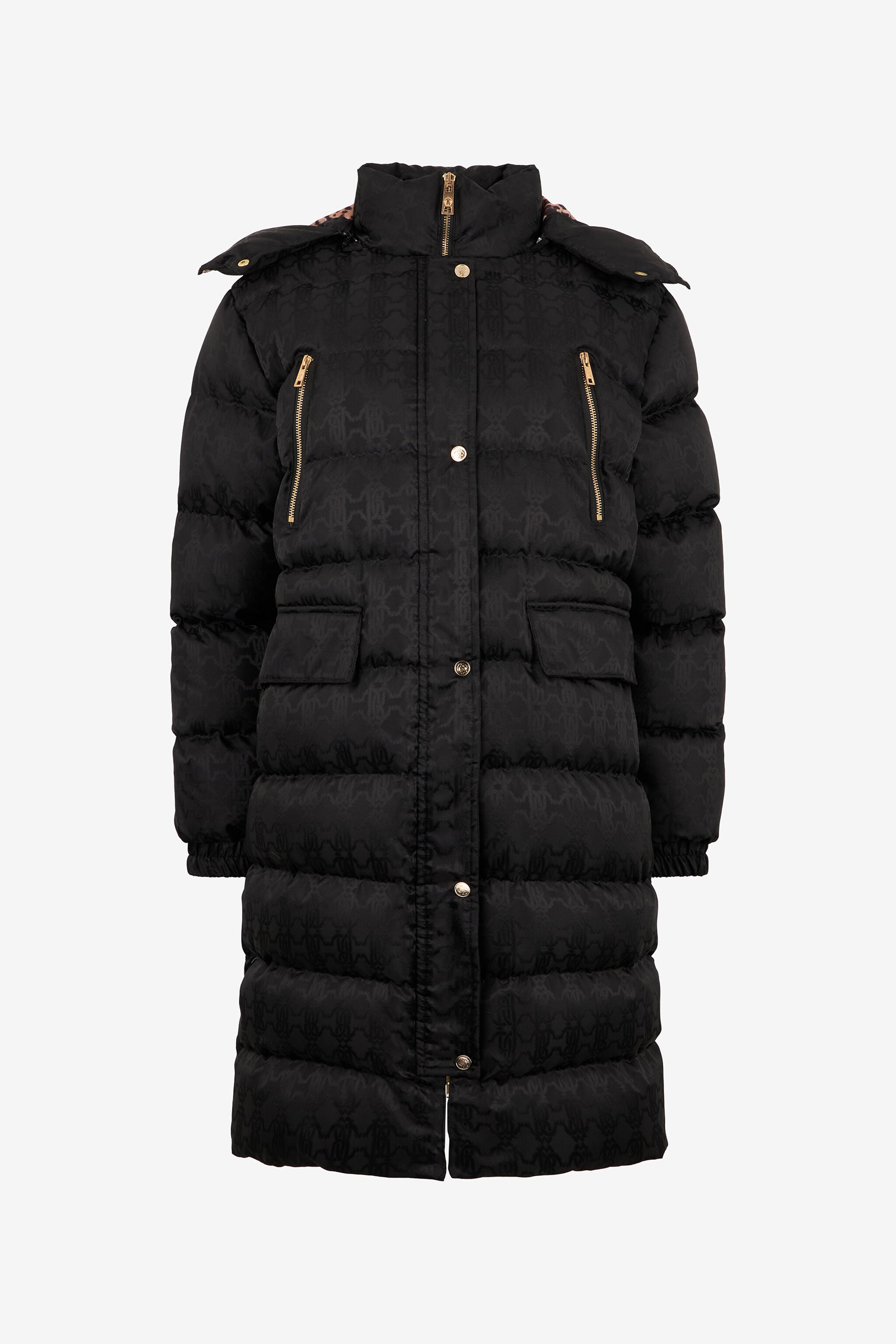RC Black Monogram RC Long Down Jacket RC Black Monogram RC Long Down Jacket BLACK ROT80A-DJ005