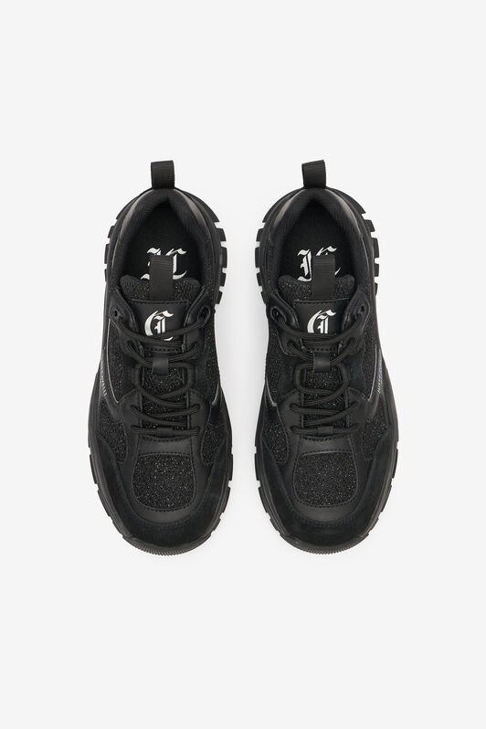 JC Sneakers With Chunky Lug Sole Black UFS034-UF356