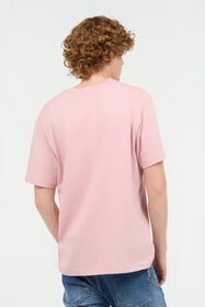 JC T-Shirt With JC Monogram Pink UFT053-UF073