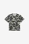 JU Cotton T-shirt With Camouflage Print JU Cotton T-shirt With Camouflage Print CAMOU BLACK WJT60O-JFR15
