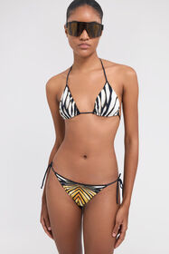 RC Bikini-Oberteil Swimsuit Mit Ray Of Gold-Print Gold TKW012-HVM33