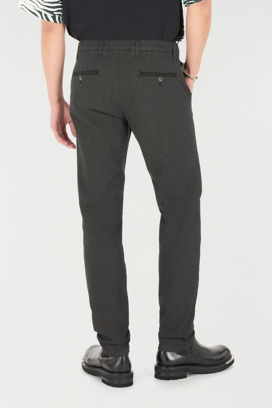 RC Pantalon En Coton Stretch Noir POT20A-DJ001