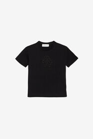 JU T-Shirt Con Monogram RC E Logo Nero UJT60M-JD001