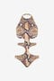 RC Costume Intero Stampa Python RC Costume Intero Stampa Python Marrone UWW003-HVO87