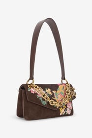 RC Sac En Daim Avec Motif Naturel Marron VKB018-PC010