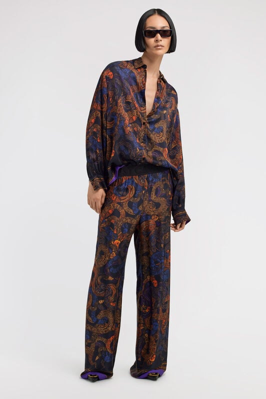 JC Just Cavalli Pants JC Just Cavalli Pants Dark blue TFT085-TF115