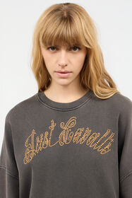 JC Sudadera Con Logotipo De Tachuelas Joya Gris oscuro UFS008-UF199