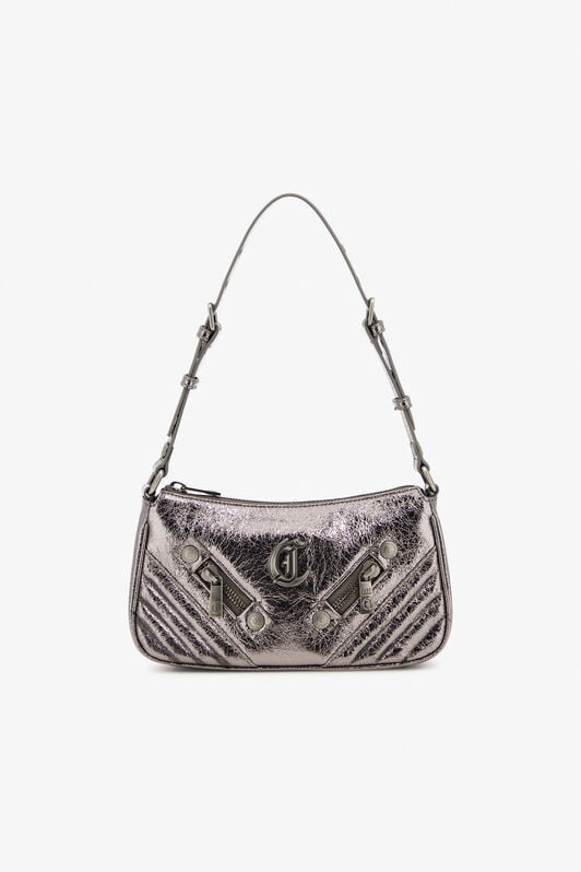 JC Just Cavalli Shoulder Bag JC Just Cavalli Shoulder Bag Silver TFB110-TF475