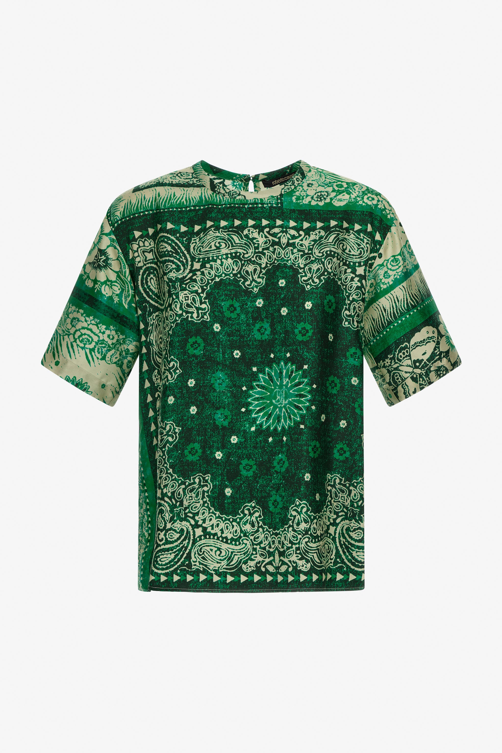 RC Bandana Print T-shirt Green TKT644-4QN05