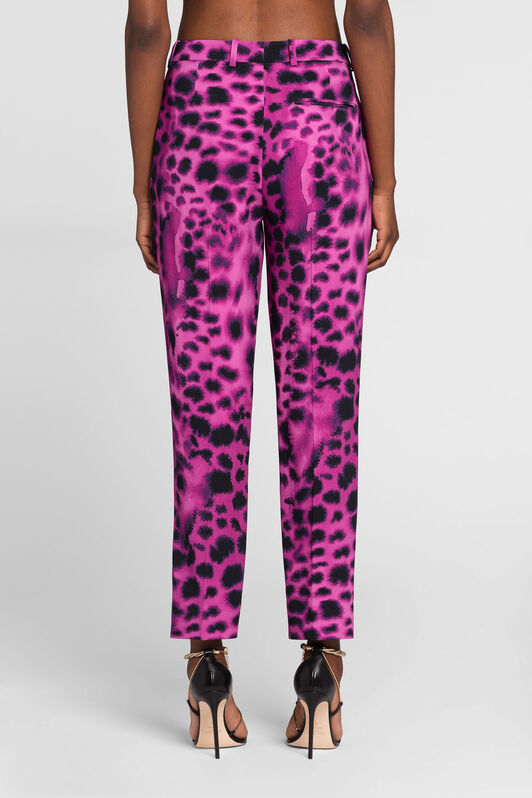 RC Murena Print Trousers Purple QKT206-7OF49