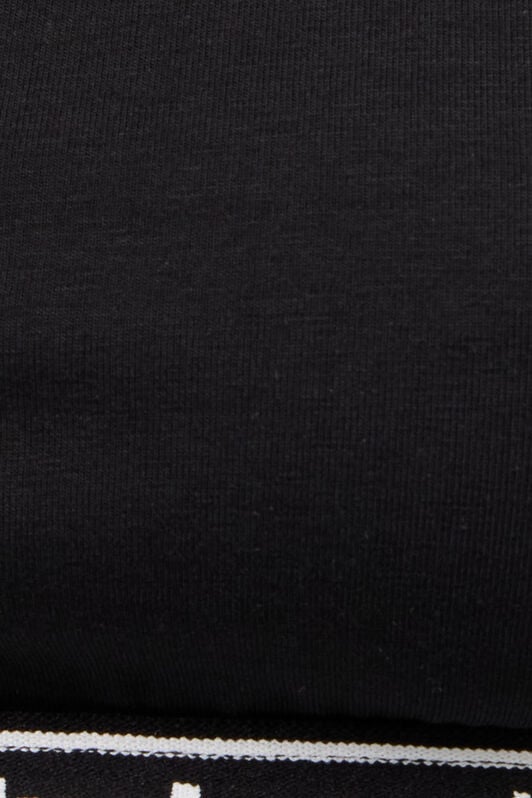 JC Black Bra With Logo Band JC Black Bra With Logo Band BLACK UFU006-UF203