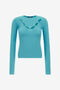 RC Knit top with cut-out RC Knit top with cut-out Light blue RKM606-MG011