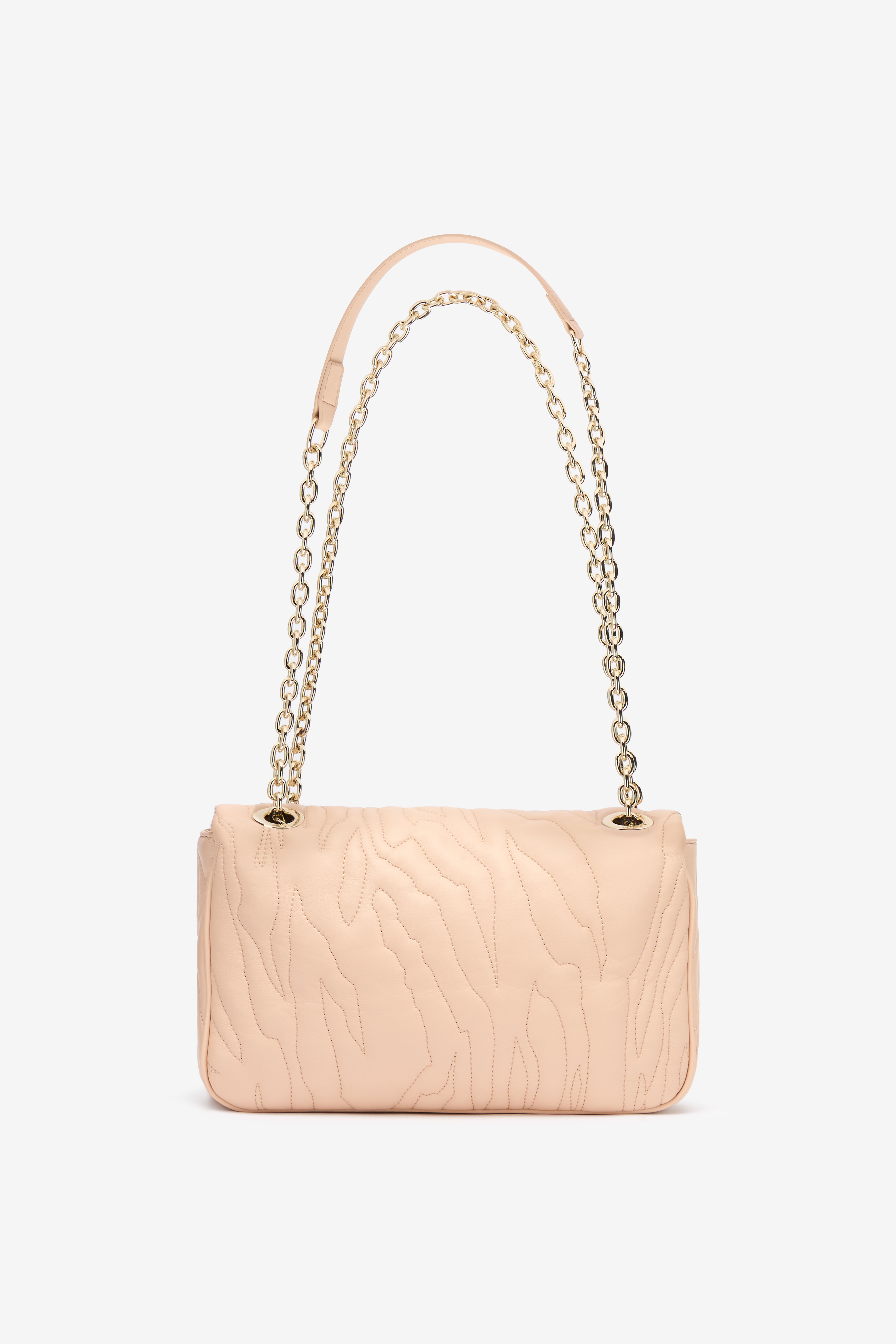 JC Nude Quilted Shoulder Bag JC Nude Quilted Shoulder Bag CORTECCIA UFB067-UF436