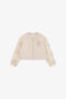 JU Cropped-Sweatshirt Mit Monogramm RC JU Cropped-Sweatshirt Mit Monogramm RC BEIGE TJT68S-CF050