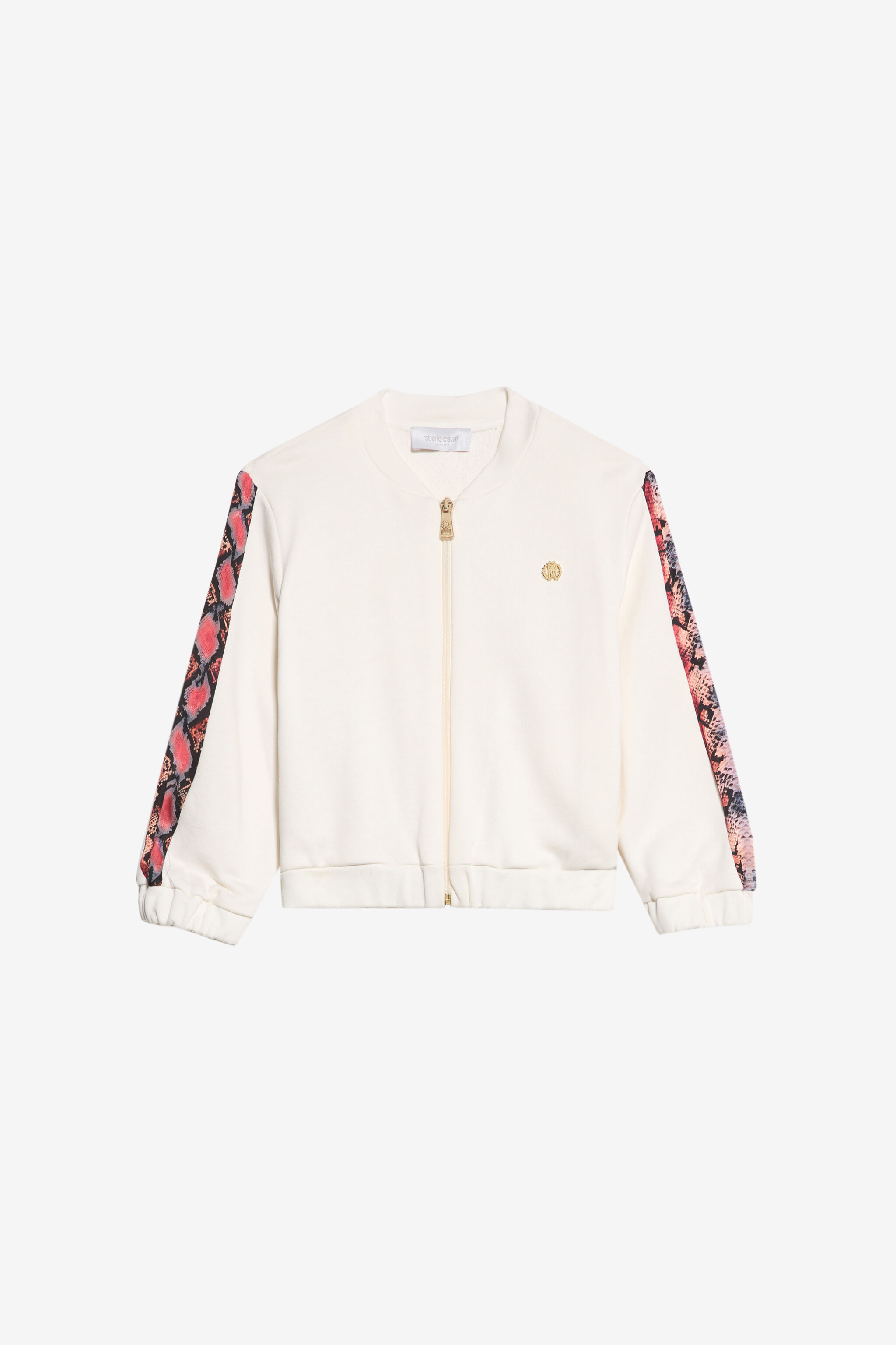 JU Ivoryfarbene Zip-Up-Jacke JU Ivoryfarbene Zip-Up-Jacke AVOR.CC/PP XJT66B-CF064