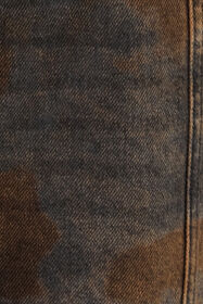 JC Motorcyclist Trousers Brown Washed BLACK BLACK VFJ043-VF252