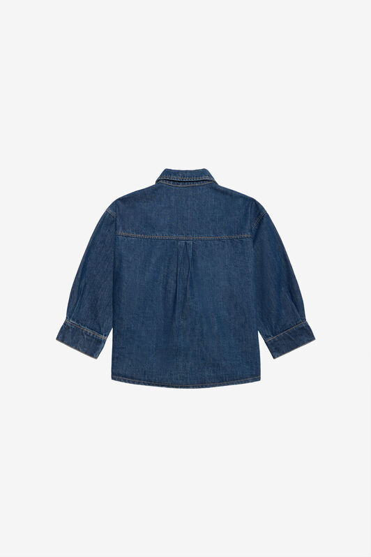 JU Denimhemd mit Strassdetail JU Denimhemd mit Strassdetail DENIM XJJ70A-DS010