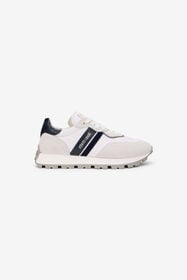 RC White Sneakers With RC Logo WHITE/BLUE/ROCCIA SOS00H-PZA81