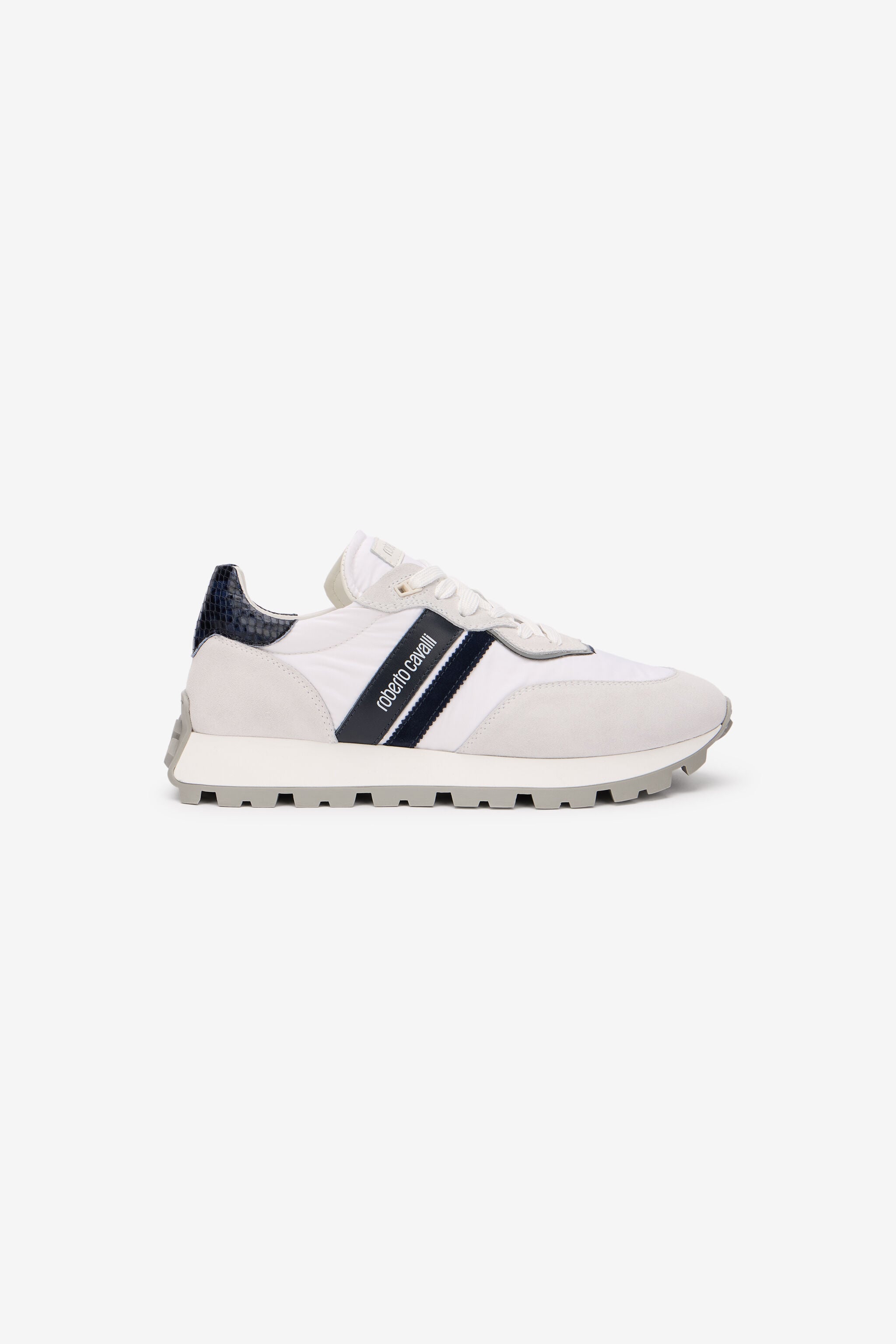 RC White Sneakers With RC Logo RC White Sneakers With RC Logo WHITE/BLUE/ROCCIA SOS00H-PZA81