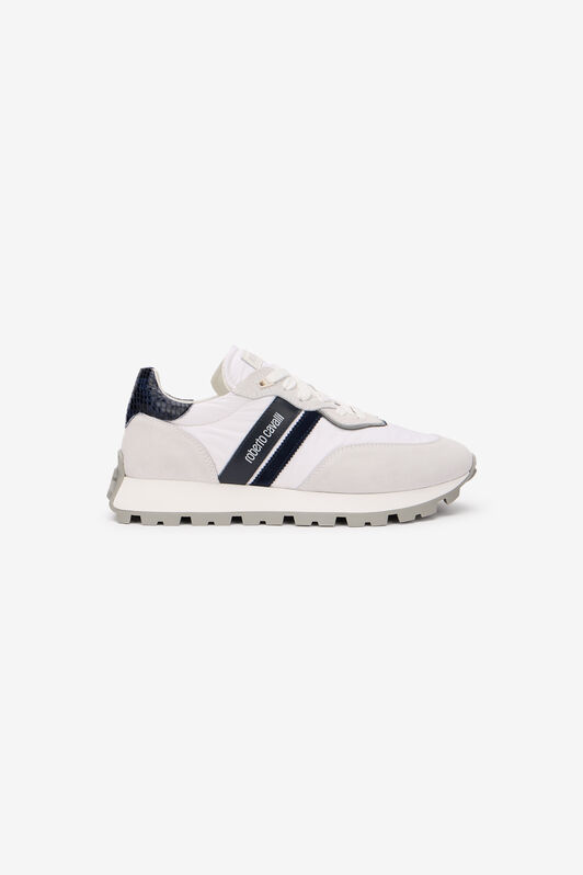 RC White Sneakers With RC Logo RC White Sneakers With RC Logo WHITE/BLUE/ROCCIA SOS00H-PZA81