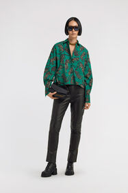 JC Pantaloni in pelle Just Cavalli Nero TFP005-TF110