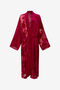 RC Robe With Rose And Python Pattern RC Robe With Rose And Python Pattern Red UKT502-VNN56