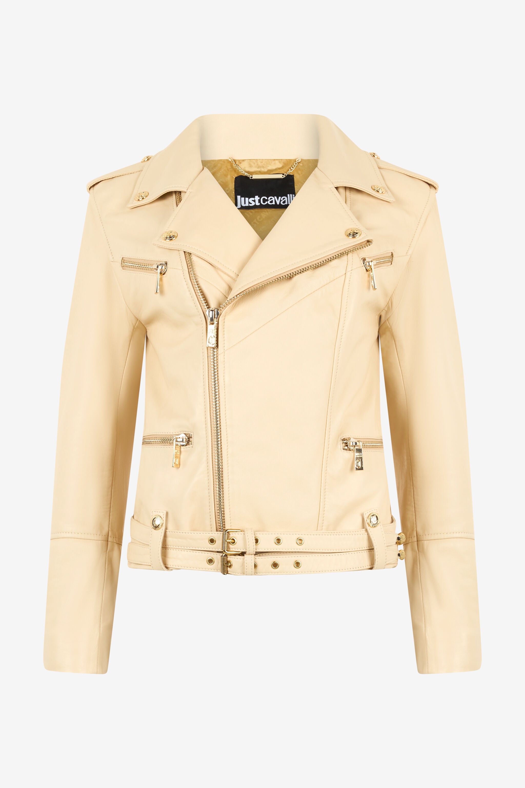 JC Jacket With Studded Logo JC Jacket With Studded Logo Light Brown UFP003-UF268