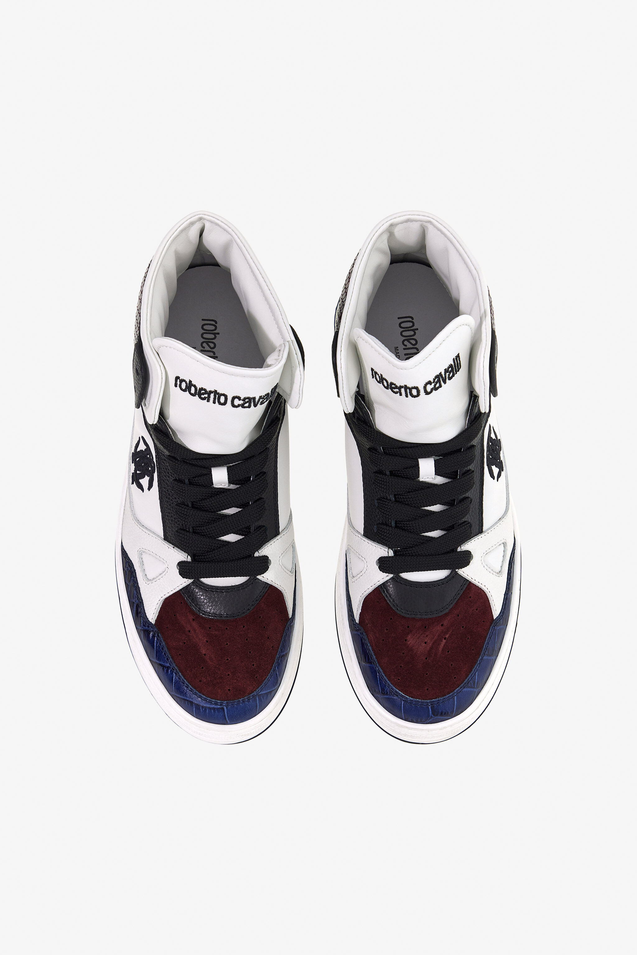 RC High-Top Sneakers RC High-Top Sneakers Black/White TRS029-PZ13A