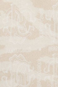 JU Polo À Imprimé Tiger Skin Ivoire UJT64D-JFO44