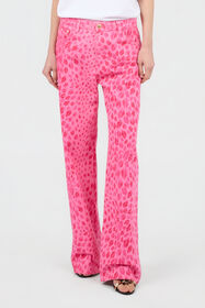 JC The Jaguar Kiss Pink Print Jeans  CARNATION WFJ041-WF525
