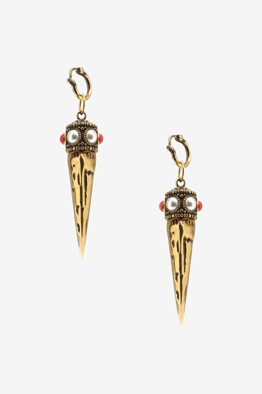 RC Fang Earring RC Fang Earring Gold SKG028-AM081