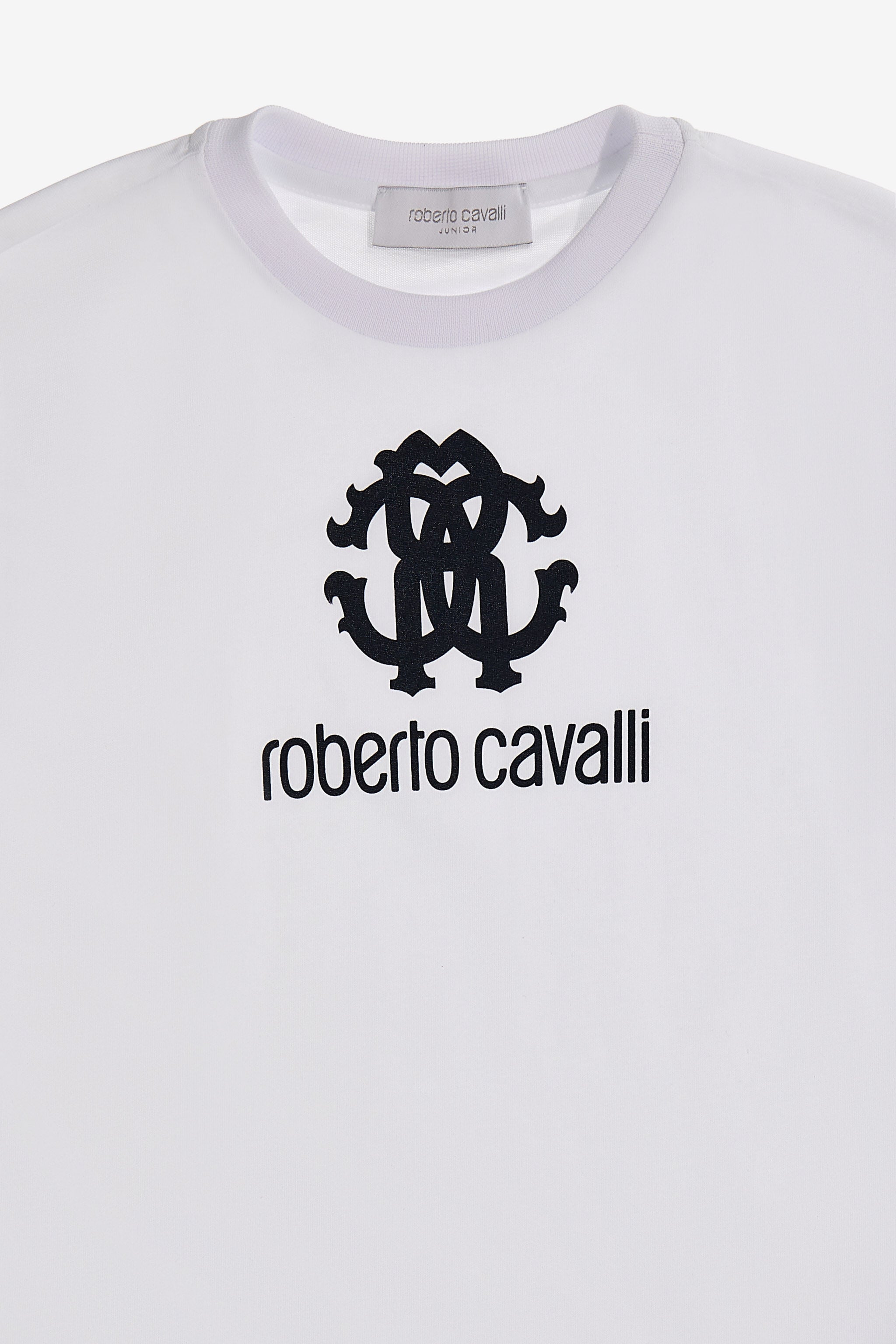 JU T-shirt with Monogram RC JU T-shirt with Monogram RC White SJT640-JD001