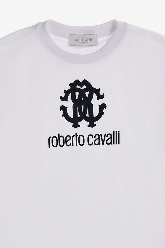 JU T-shirt with Monogram RC JU T-shirt with Monogram RC White SJT640-JD001