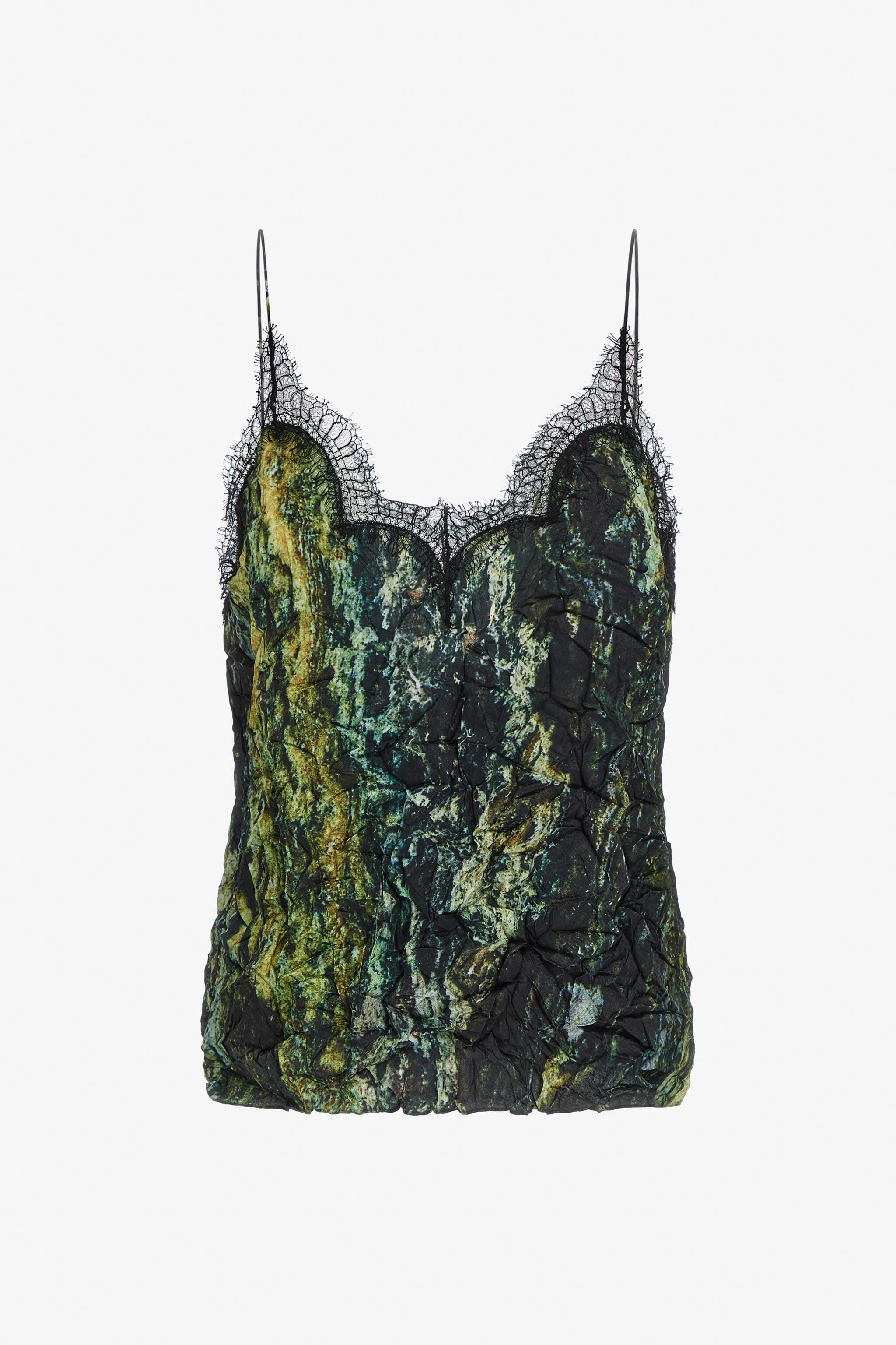 RC Marble Print Top RC Marble Print Top Dark green TWT601-7NN20