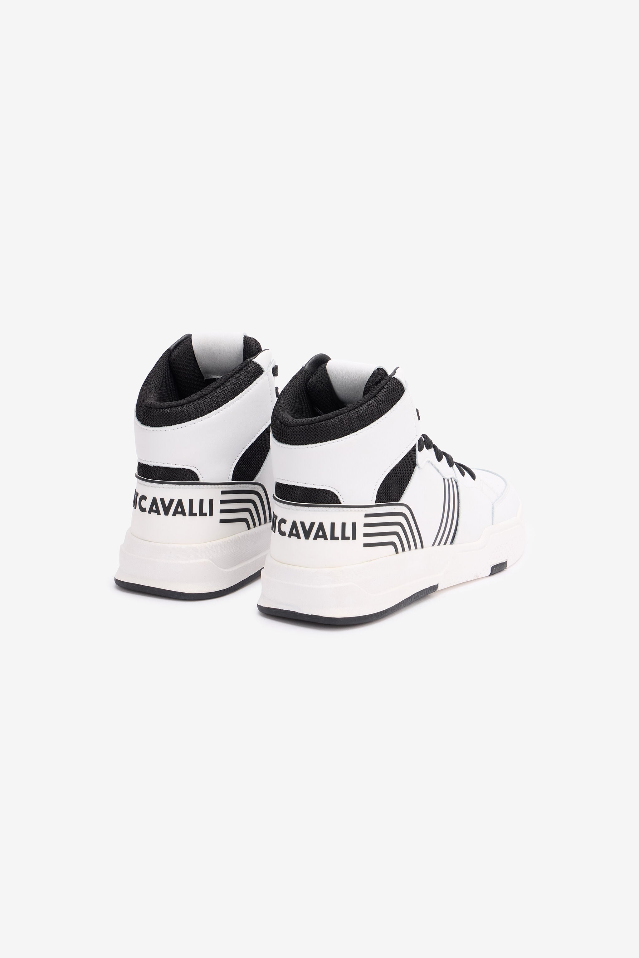 JC High-Top Sneakers With Logo JC High-Top Sneakers With Logo White SFS058-SF304