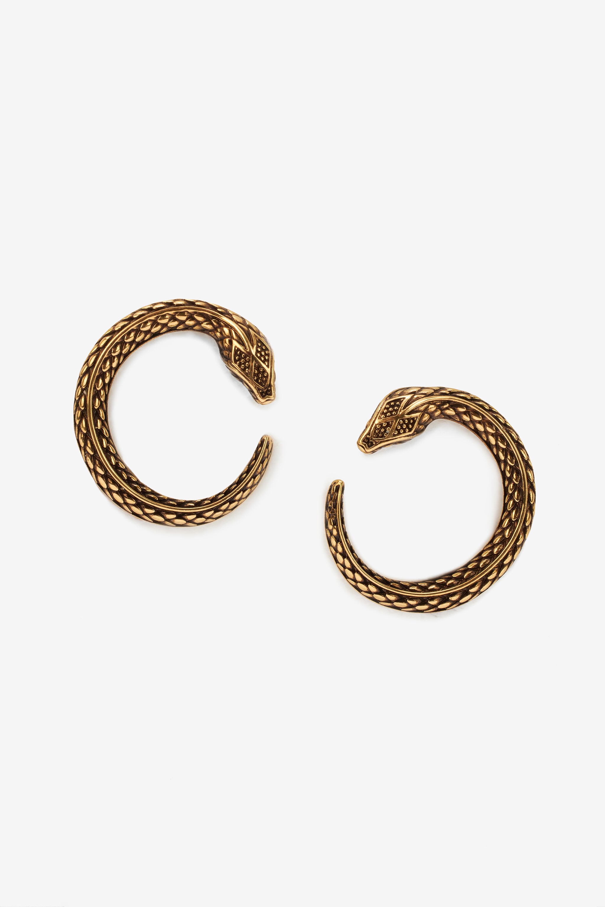 RC Snake Earrings RC Snake Earrings Gold UKG007-AM001
