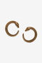 RC Snake Earrings RC Snake Earrings Gold UKG007-AM001