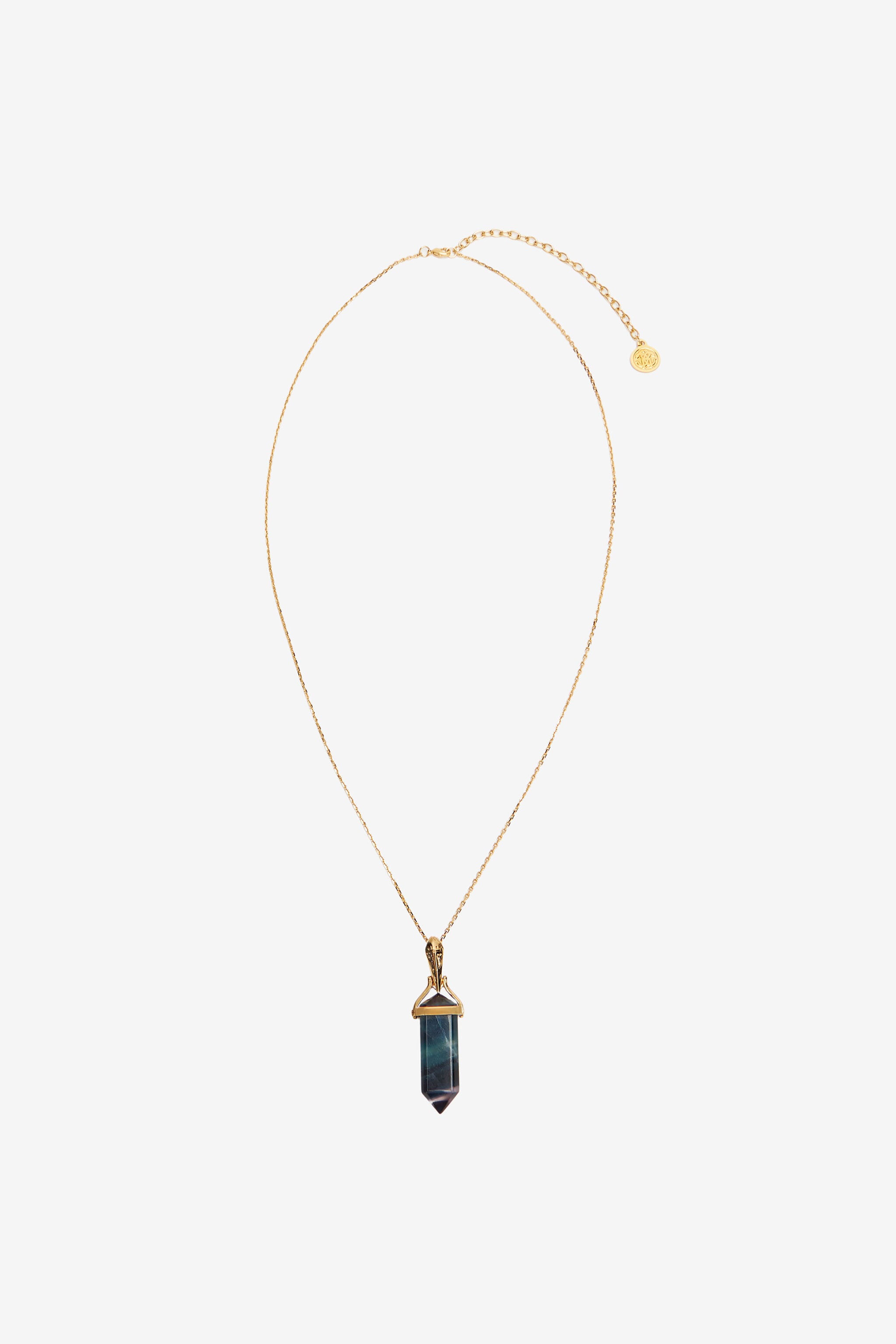 RC Necklace with stone pendant RC Necklace with stone pendant Gold TWG007-AM002