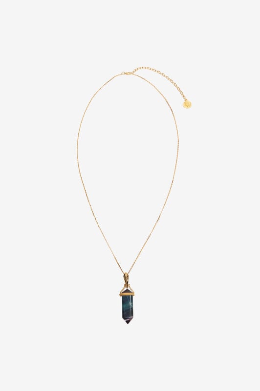 RC Necklace with stone pendant RC Necklace with stone pendant Gold TWG007-AM002