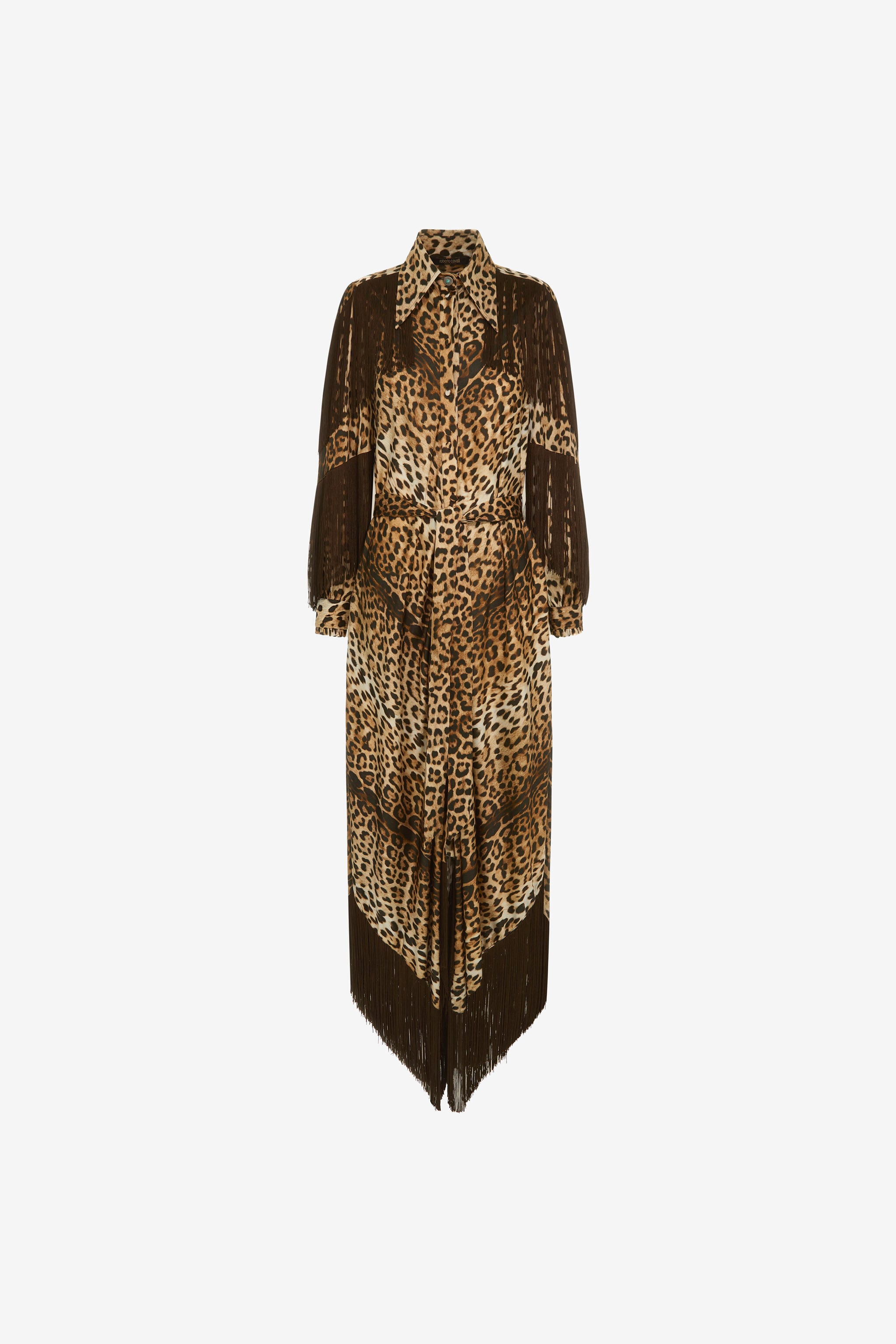 RC Fringe long dress RC Fringe long dress Hellbraun RKT120-SZH26